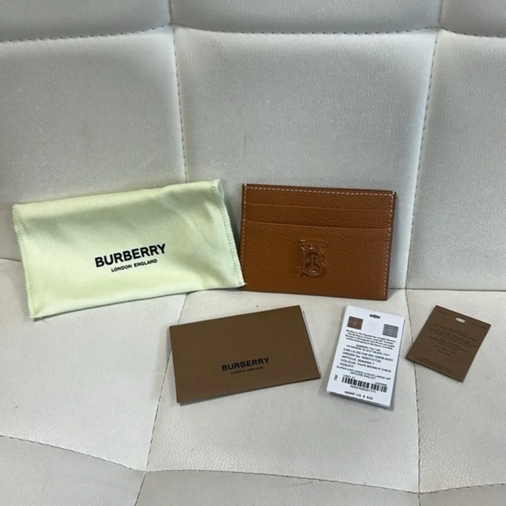 Burberry Brown Card Holder